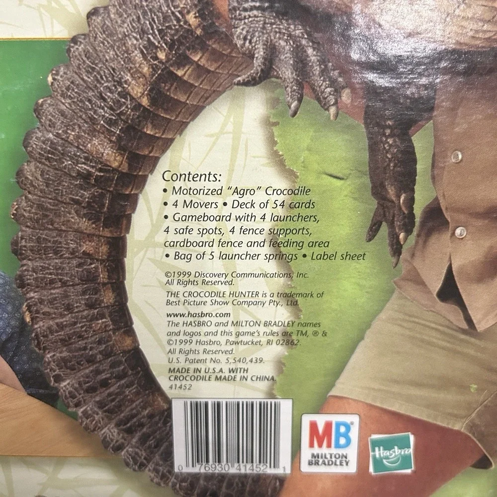 The Crocodile Hunter Game Replacements Parts
